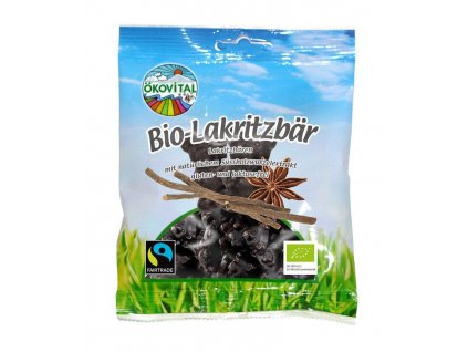 Ökovital Miśki lukrecjowe 80g ekologiczne