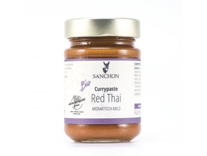 Sanchon Thai rote Currysauce 320ml bio