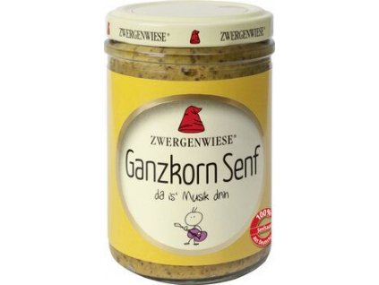 Zwergenwiese Coarse Grain Mustard 160g organic