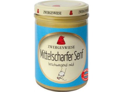 Zwergenwiese Medium Hot Mustard 160 g organic