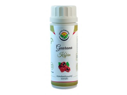 Guarana - kofein standardizovaný extrakt kapsle 100 ks  + Při koupi 12 a více kusů 3% Sleva