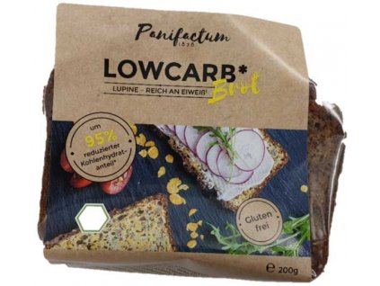 Panifactum Low Carb Lupinový chléb 200g bio