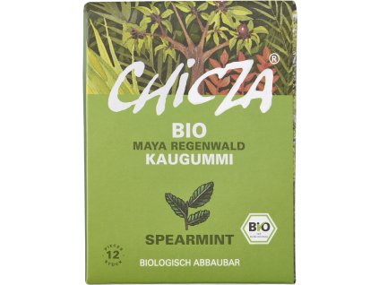 Chicza Spearmint Chewing Gum 30g organic