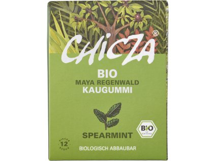 Chicza Žvýkačky spearmint 30g bio