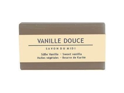Savon du Midi Mýdlo s bambuckým máslem VANILKA 100g eco