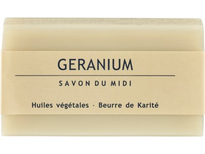 36039 savon du midi mydlo s bambuckym maslem pelargonie 100g eco