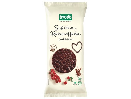 Byodo Reiswaffeln in Zartbitterschokolade 65 g Bio