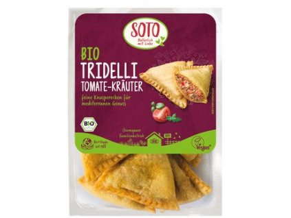 SOTO Tridelli taštičky náplň rajčata a bylinky 180g bio