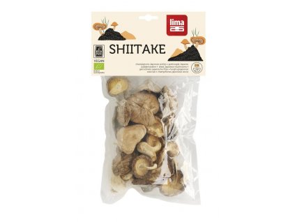 Lima Sušené Shiitake 40g bio