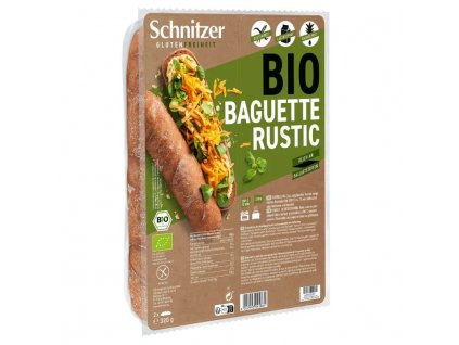 SCHNITZER Bageta rustikální 2x160g bio