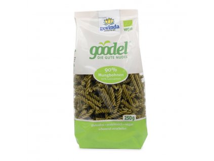Govinda Spirelli tészta mungóbabból lenmaggal 250g bio