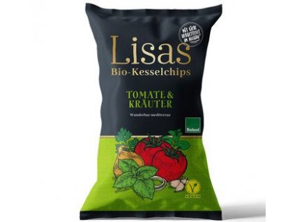 Lisa's Kettle Chips with Tomatoes and Herbs 125g organic