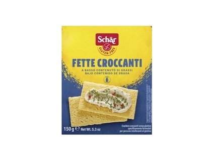 Schär Pâine crocantă cu conținut scăzut de grăsimi 150g