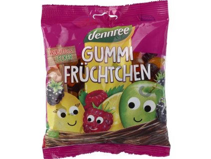 Dennree Rubber Fruit 400g bio