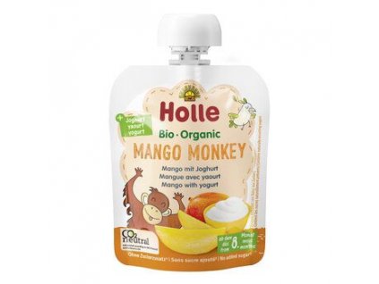 Holle Opice Pyré mango s jogurtem 85g bio