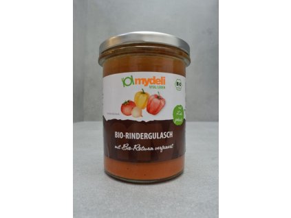 Mydeli Hovězí guláš 380g bio