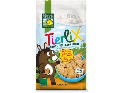 Tierlix Dětské špaldové celozrnné sušenky 125g bio