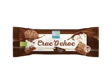 Pural Crac´O choc Ryż dmuchany w mlecznej czekoladzie 80g