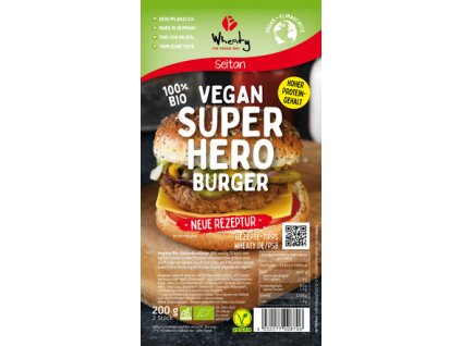 Wheaty Burger superhrdinov 200g bio