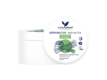 Cosnature Körperbutter Zitronengras 200ml Öko