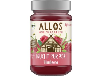 Allos Fruchtkonfitüre Himbeere 250ml bio