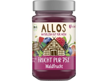 Allos Gyümölcslekvár erdei gyümölcsök 250ml bio