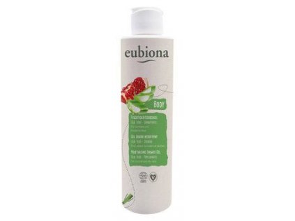 Eubiona Sprchový gel aloe vera granátové jablko 200ml eco