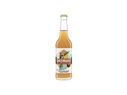 Ostmost Jabłko i Rabarbar Spritz 330 ml organiczny
