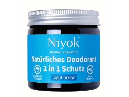 Niyok Deo krém 2in1 Light ocean 40ml öko