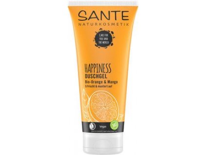Sante Żel pod prysznic Happiness pomarańcza i mango 200ml eko