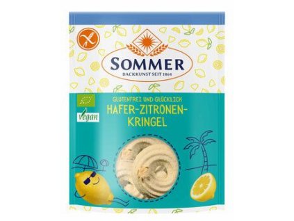 Sommer Sušienky ovseno-citrónové 100g bio