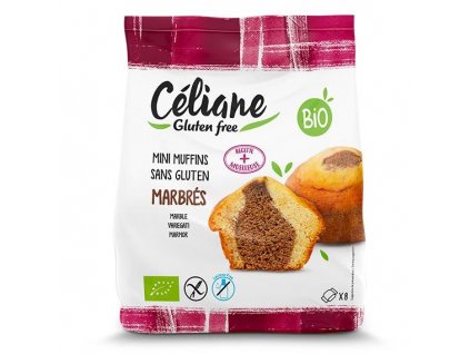 Céliane Mini mramorové muffiny 200g bio