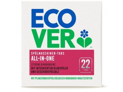Ecover Tablety do myčky all-in-one 22ks eco