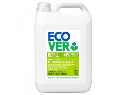 Ecover Víceúčelový čistič citrónová tráva a zázvor 5l eco