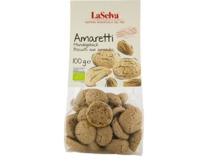 La Selva Mandlové sušenky Amaretti 100g bio