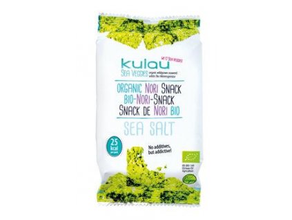 Kulau Nori snack mořská sůl 4g bio