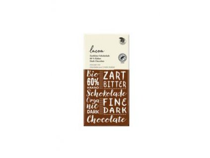 Dark chocolate 60% 100 g BIO LACOA