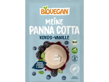 Biovegan Panna cotta kokos a vanilka 46g bio