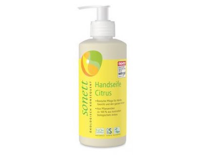 Sonett Tekuté mýdlo citrus 300ml eco