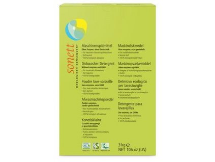 Sonett Geschirrspülpulver 3kg Öko