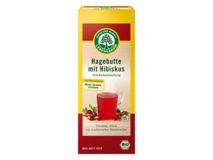 Lebensbaum Rosehip and Hibiscus Tea 50g organic