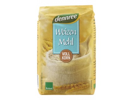 Dennree teljes kiőrlésű liszt 1 kg bio