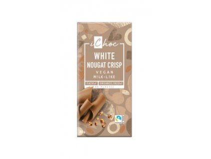 iChoc Chrupiący biały nugat 80g organiczny