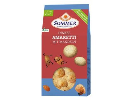 39585 sommer susenky amaretti s mandlemi 150g bio