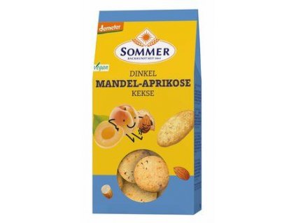 Sommer Spelt biscuits almond, apricot 150g organic