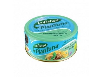 Unfished Veganská alternativa tuňáka středomořské bylinky 150g