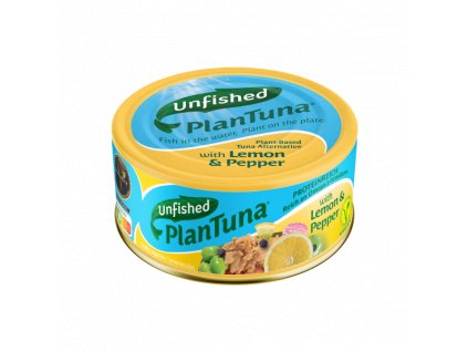 Unfished Vegan alternative to tuna lemon pepper 150g
