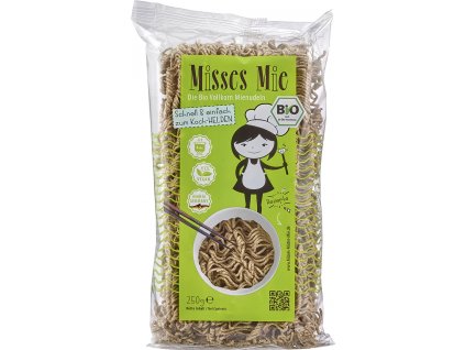 Misses & Mister Mie Celozrnné těstoviny 250g bio