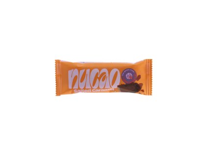 Nucao Chocolate salted caramel 33g organic