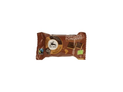 Alce Nero Biscuits with dark chocolate 28g organic